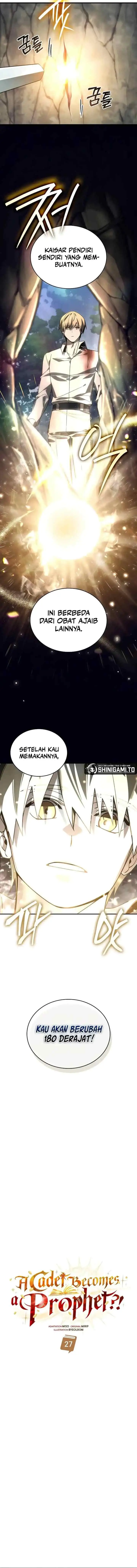 Seorang Kadet Menjadi Seorang Propet?! Bahasa Indonesia chapter 27 page 9